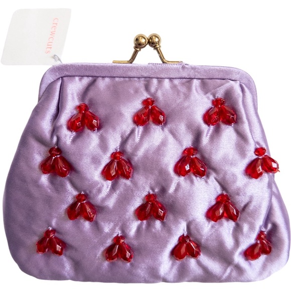 Crewcuts Girls' Satin Coin Purse w/ Straps and Beads - Picture 1 of 6